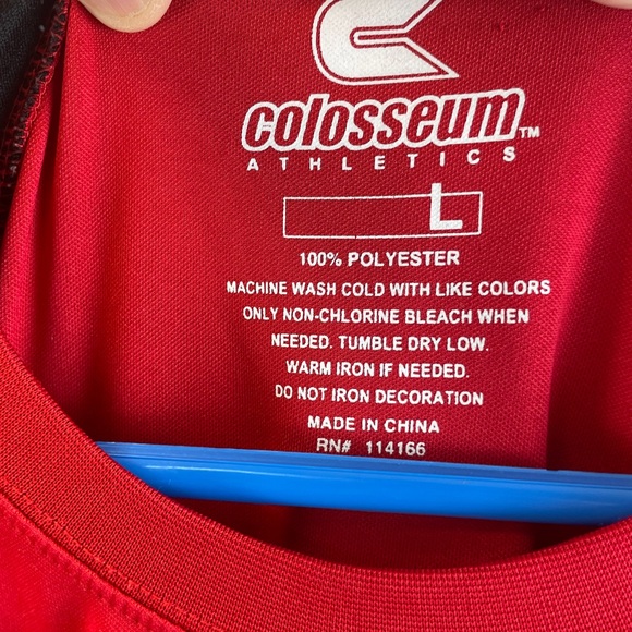 Georgia Bulldogs 
Champion Red and Black Short Sleeve Tee - Picture 3 of 6